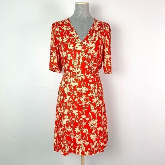 MNG Suit Floral Wrap Dress‎ - Picture 1 of 8